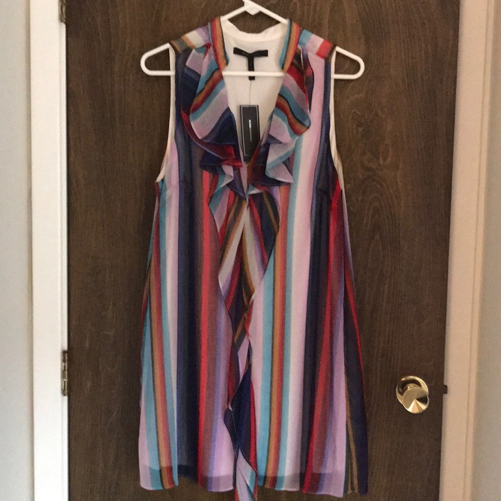 BCBG Multi-colored Shift Dress